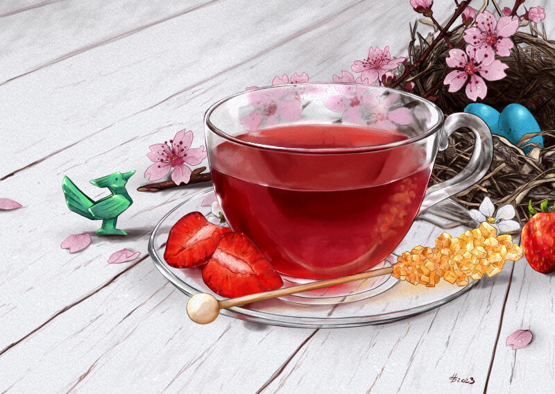 Spring Teacup Spring Teacup