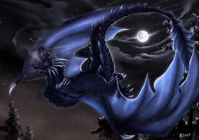 Cold Night Flight (commission)